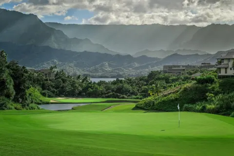 Princeville Makai Golf Club 5 Min Drive