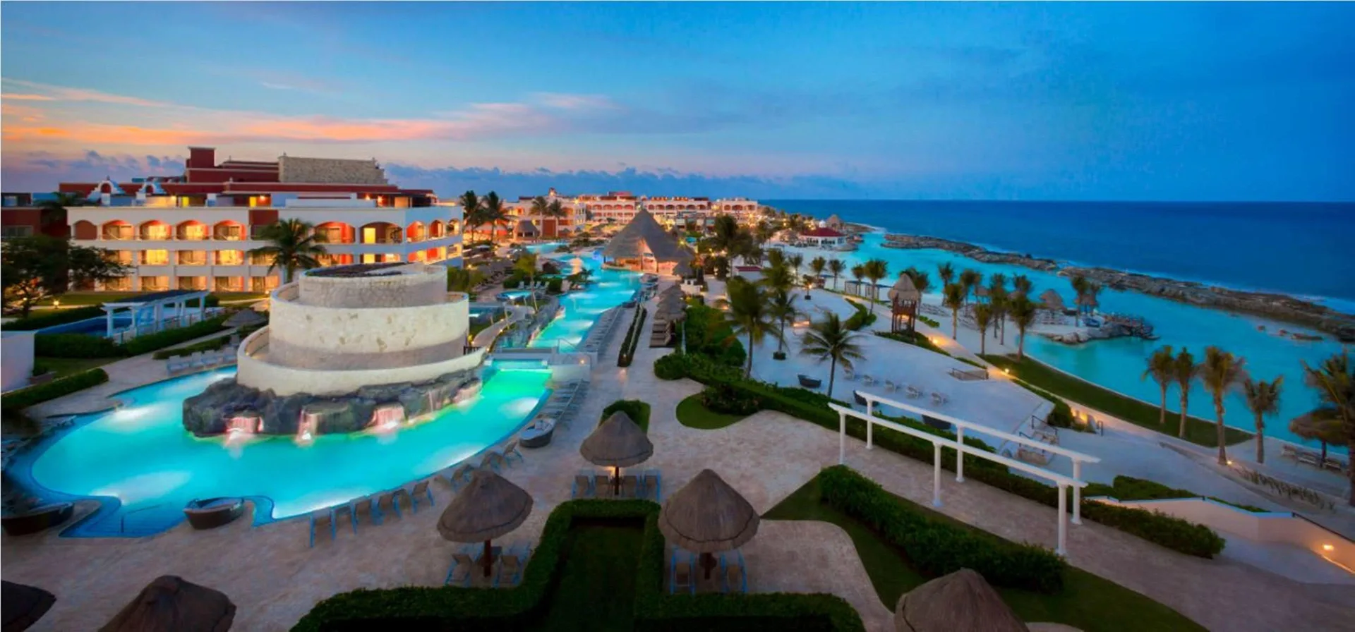 Hard Rock Hotel Cozumel all-inclusive resort on the Cozumel mainland with expansive pools, entertainment, and music-themed amenities.