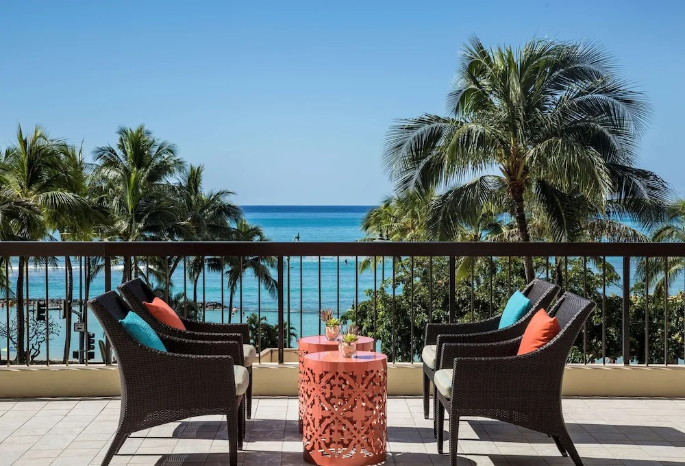 Aston Waikiki Beach Tower ocean-view condominium resort with spacious suites near the beach