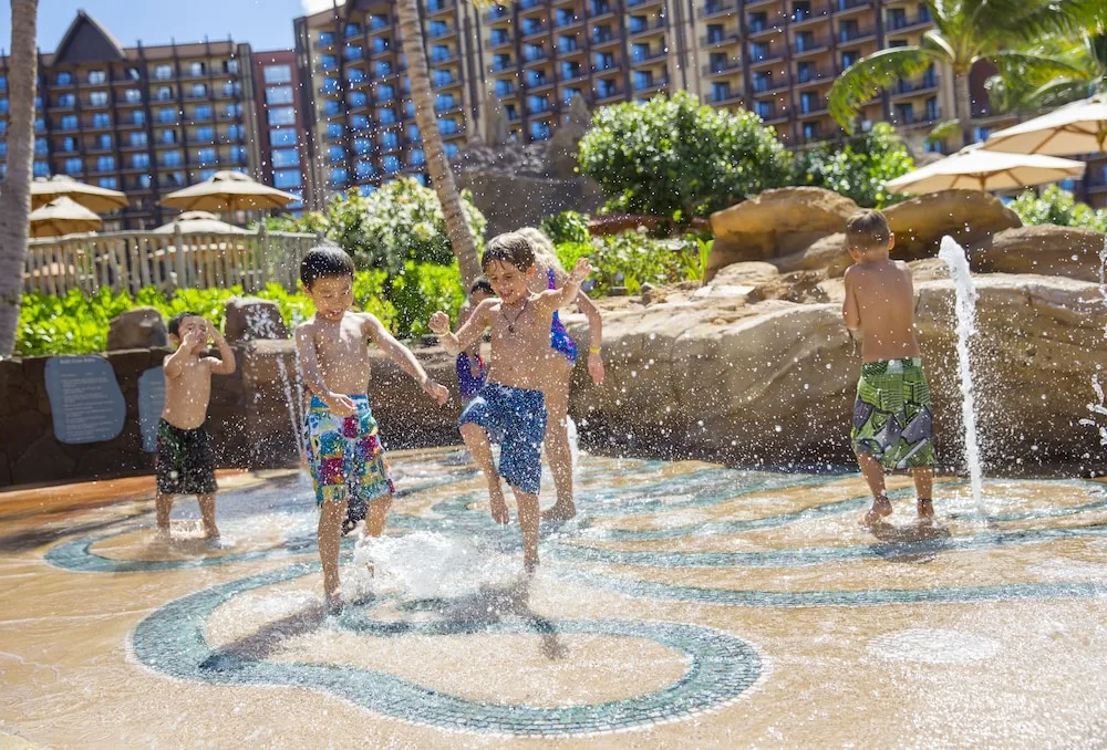 Childrens Splash Pad Aulani A Disney Resort Spa