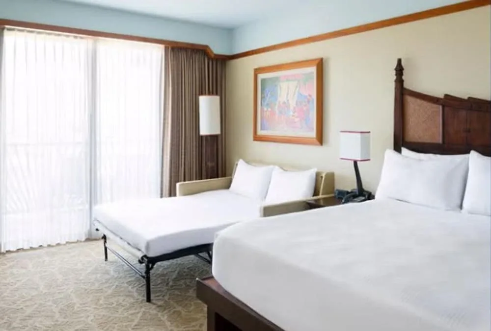 Guest Room Bed Pull Down Sofa Bed Aulani A Disney Resort Spa