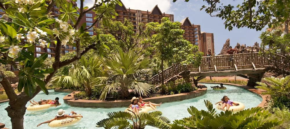 Lazy River Garden Bridge Aulani A Disney Resort Spa