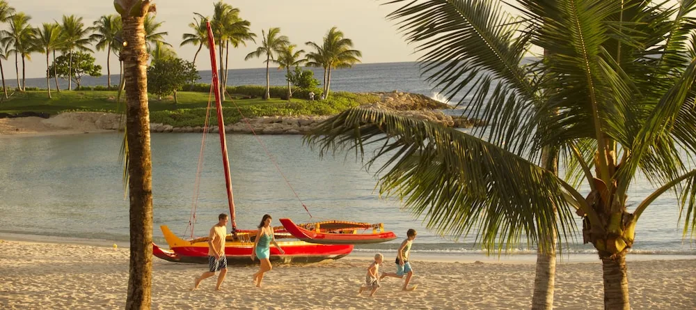 Outrigger Canoe On The Beach Aulani A Disney Resort Spa