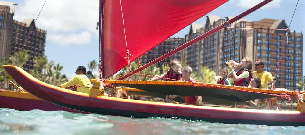 Sailing Canoe Excursion Aulani A Disney Resort Spa