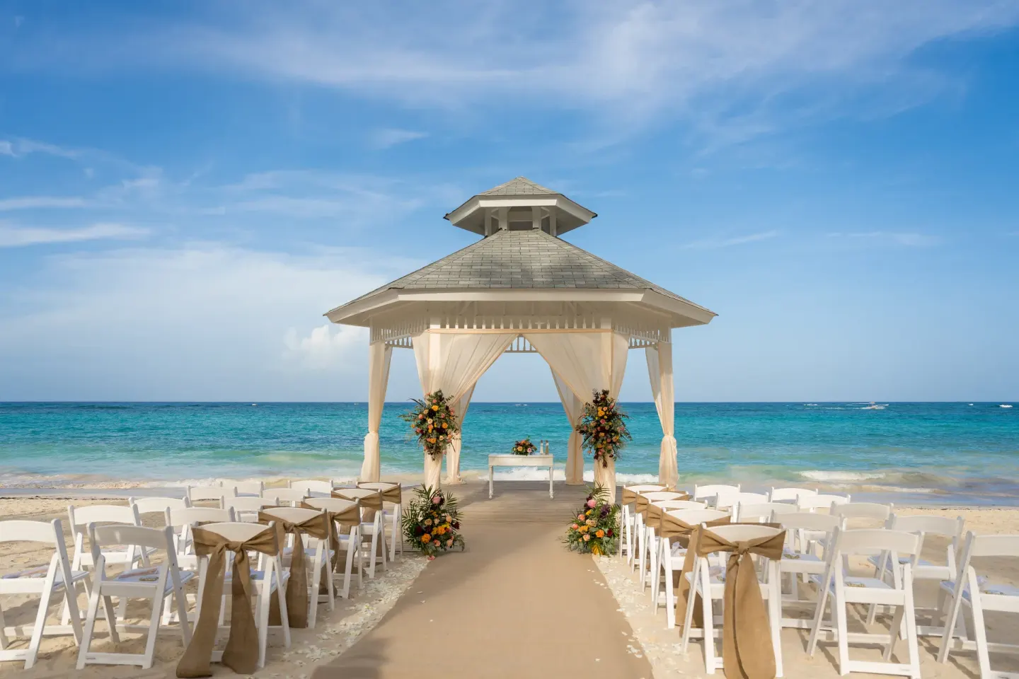 Beach Gazebo Venue at Bahia Principe Explore Esmeralda