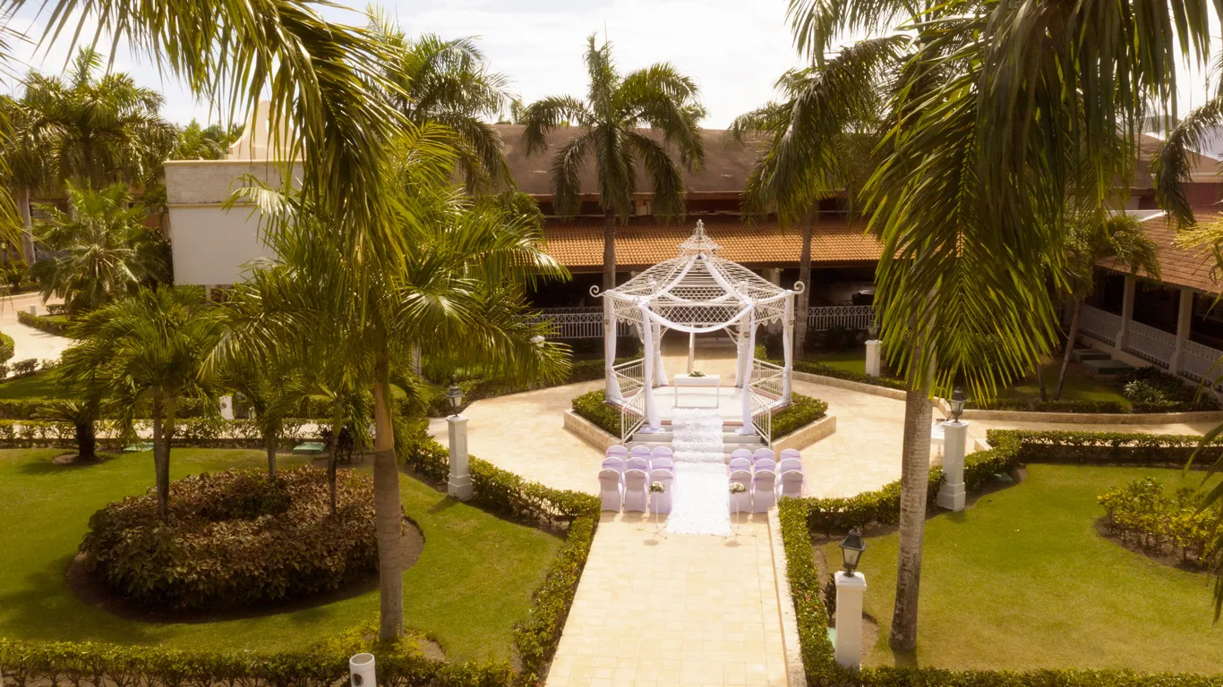 Garden Gazebo Venue at Bahia Principe Explore Esmeralda