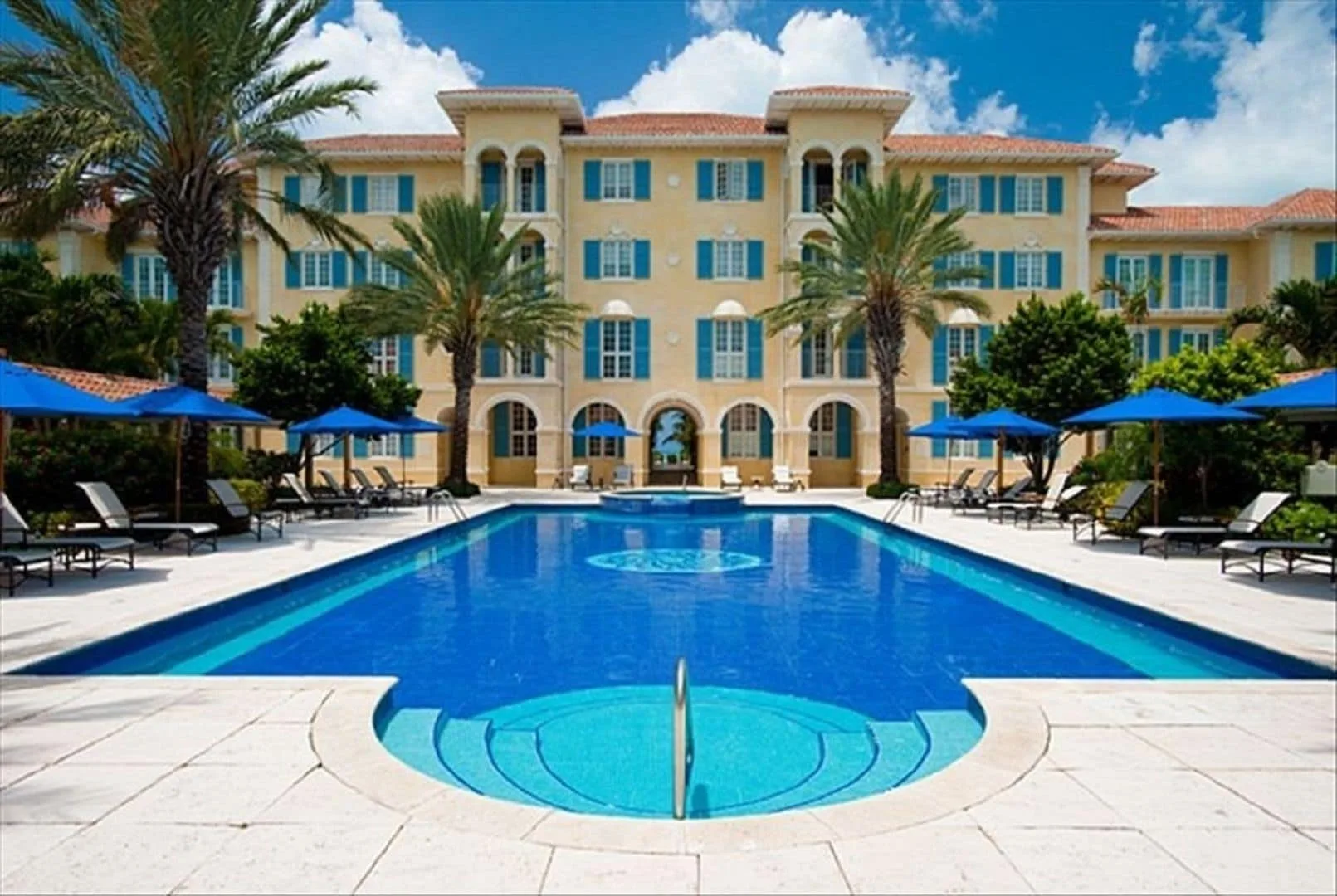 Villa Renaissance Grace Bay boutique resort with beachfront condos and European-inspired style