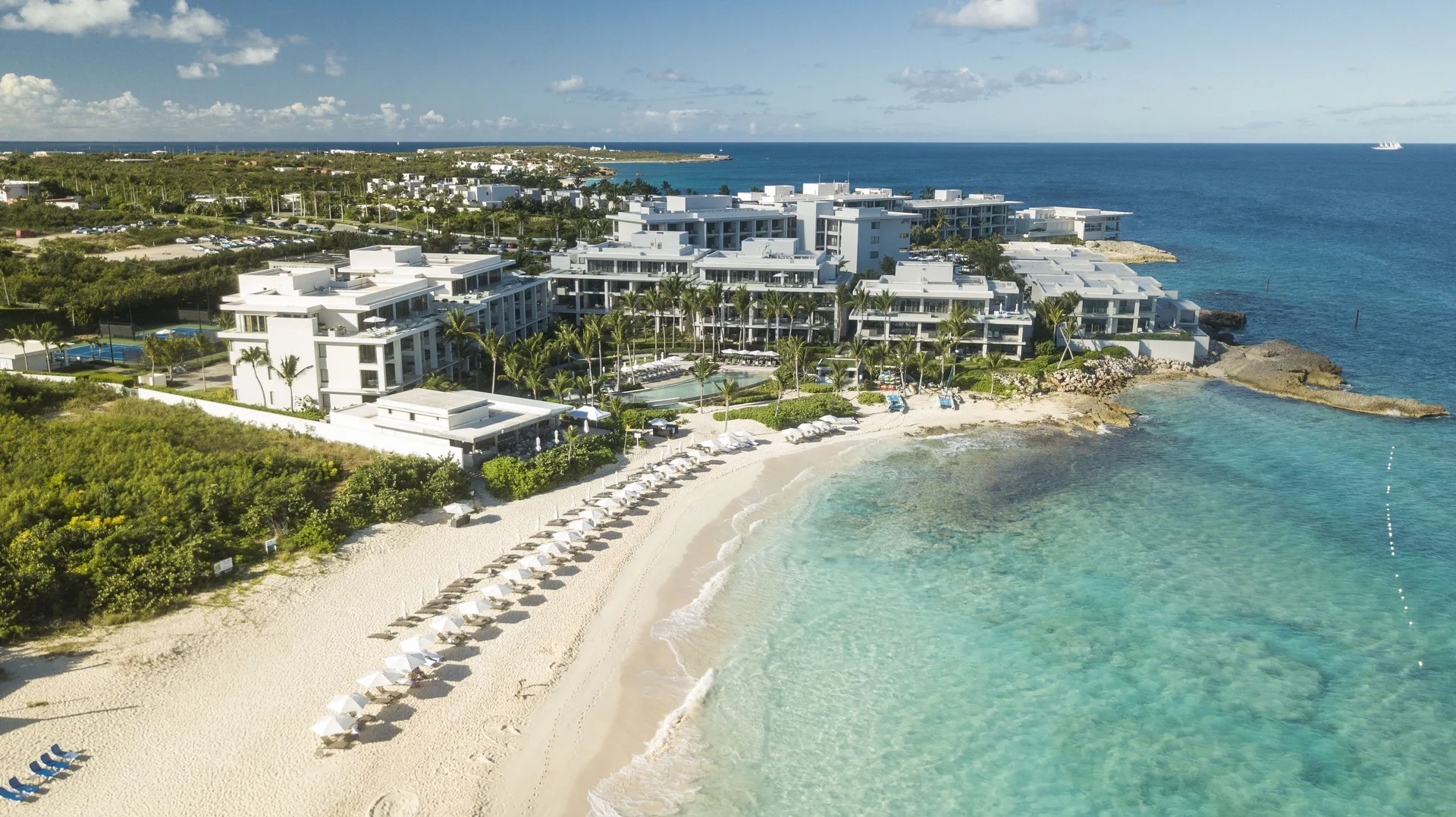 Four Seasons Resort and Residences Anguilla luxury beachfront resort with villas pools and Caribbean views