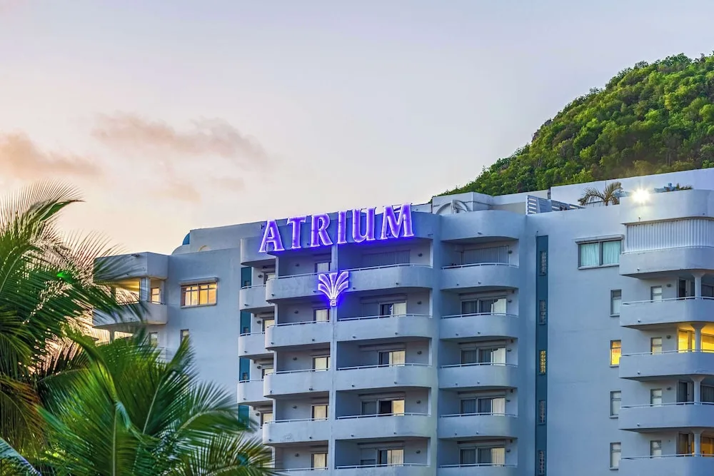 The Atrium Beach Resort and Spa St Maarten beachfront resort with suites and Simpson Bay views