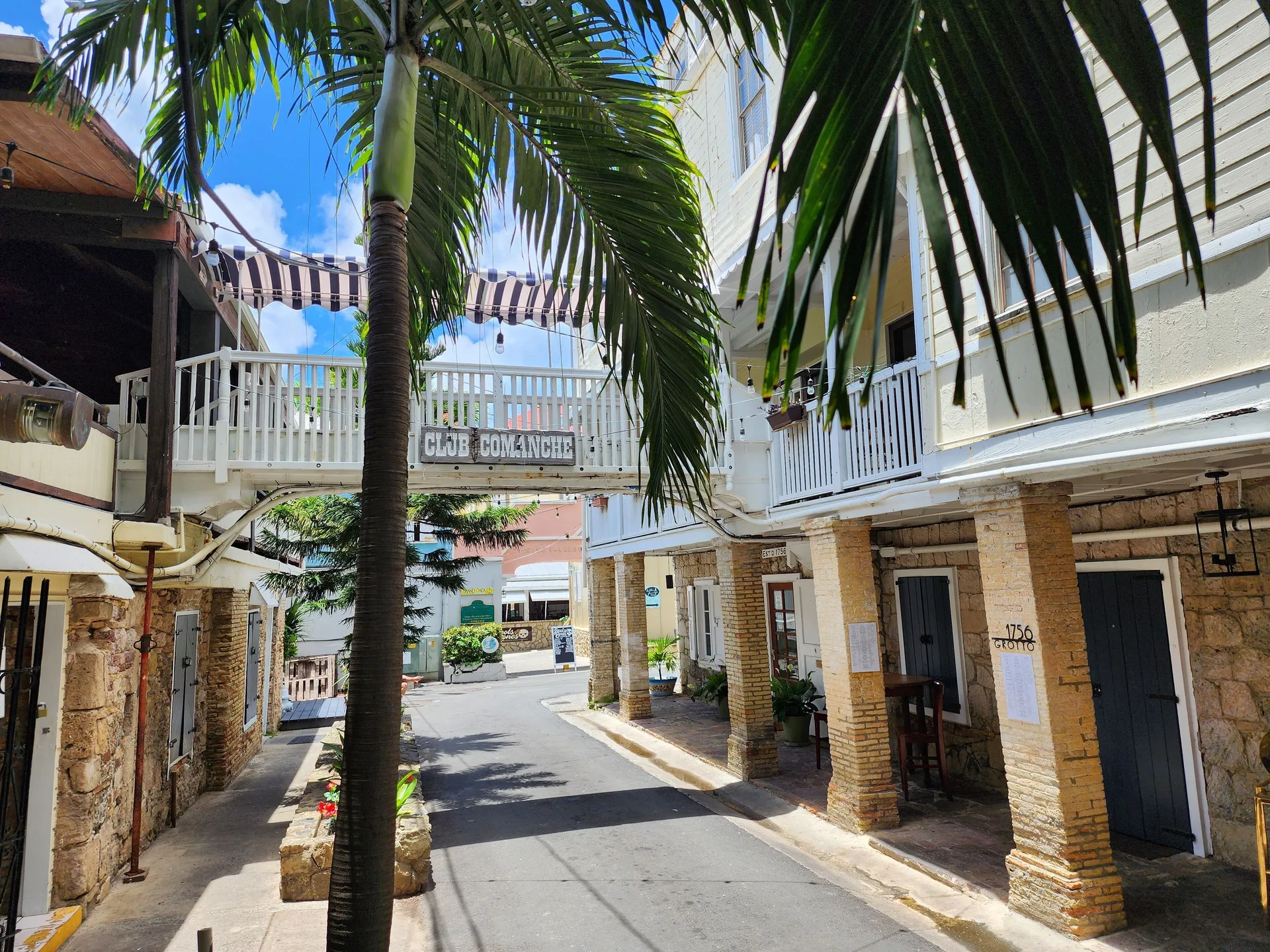 Club Comanche Hotel St. Croix historic Christiansted hotel with boutique character and town-center location