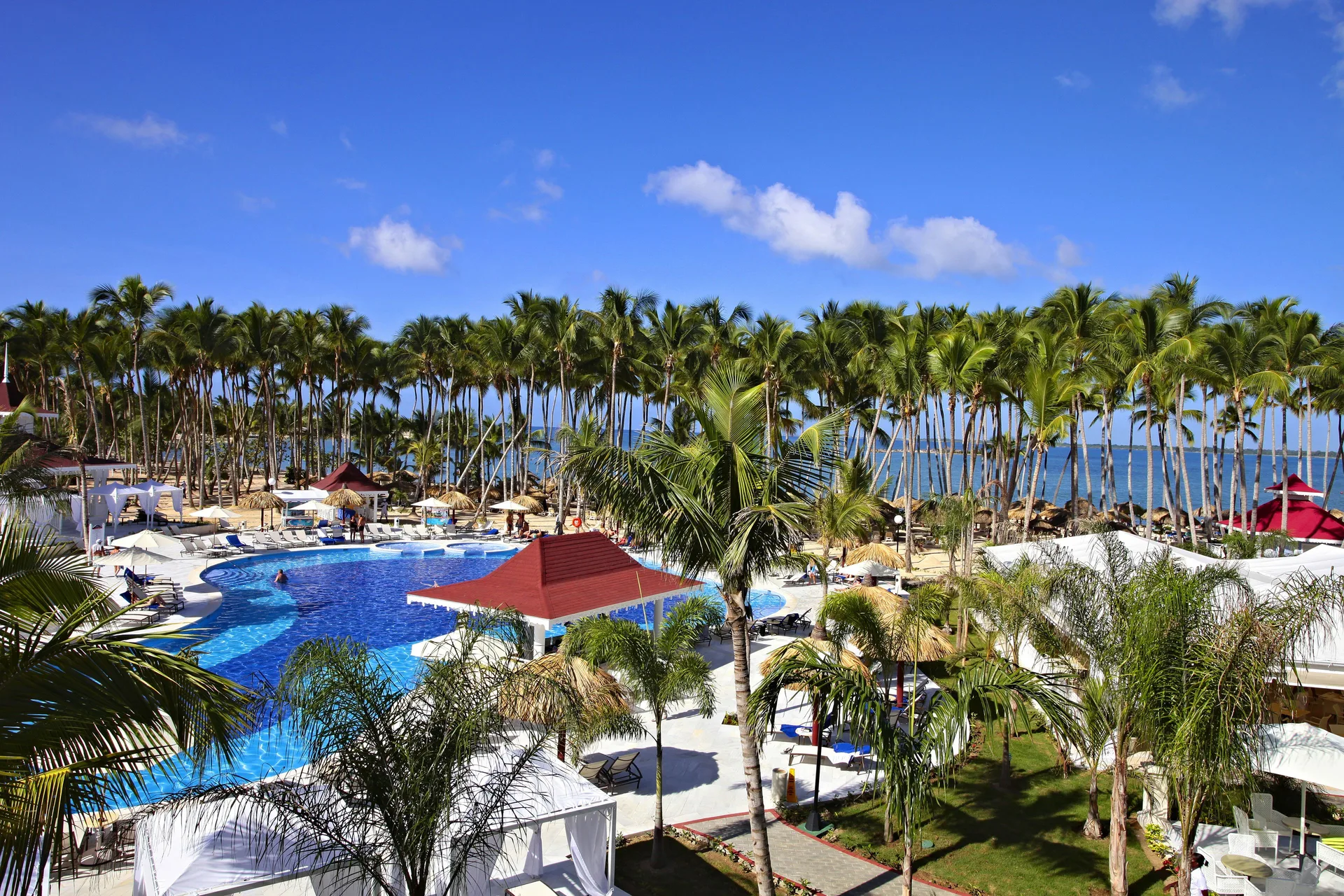 Bahia Principe Luxury Bouganville adults-only all-inclusive resort with pools and tropical gardens