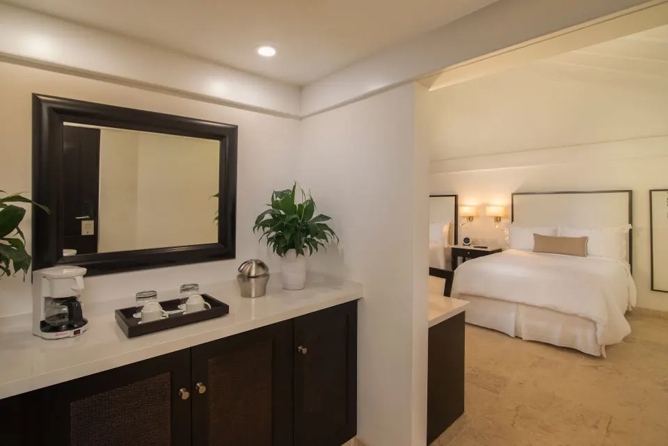 Superior Casita refreshment counter beside the bedroom at Casa de Campo Resort and Villas and Villas and Villas.