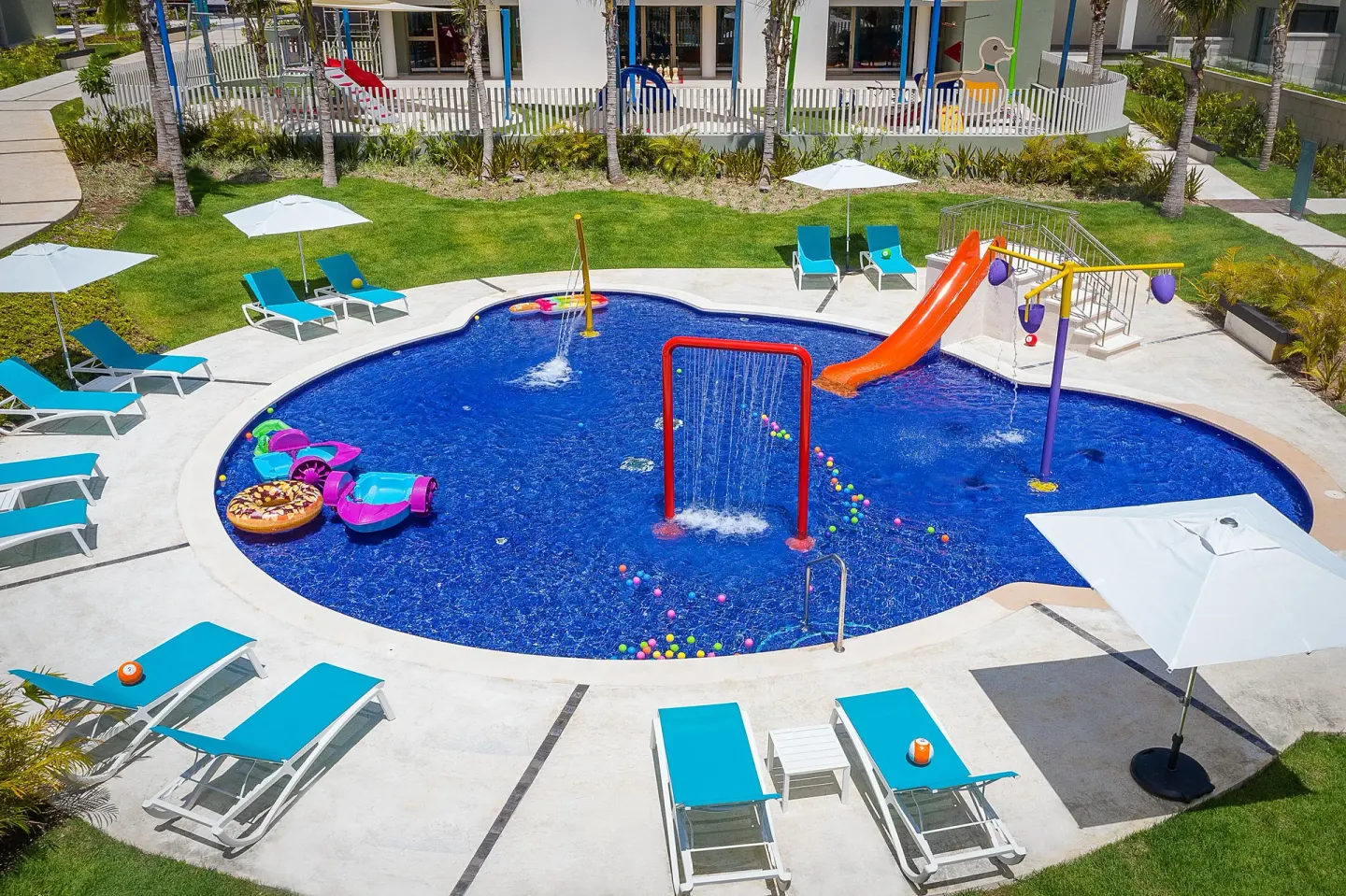 Childrens Splash Pool Catalonia Grand Costa Mujeres Spa