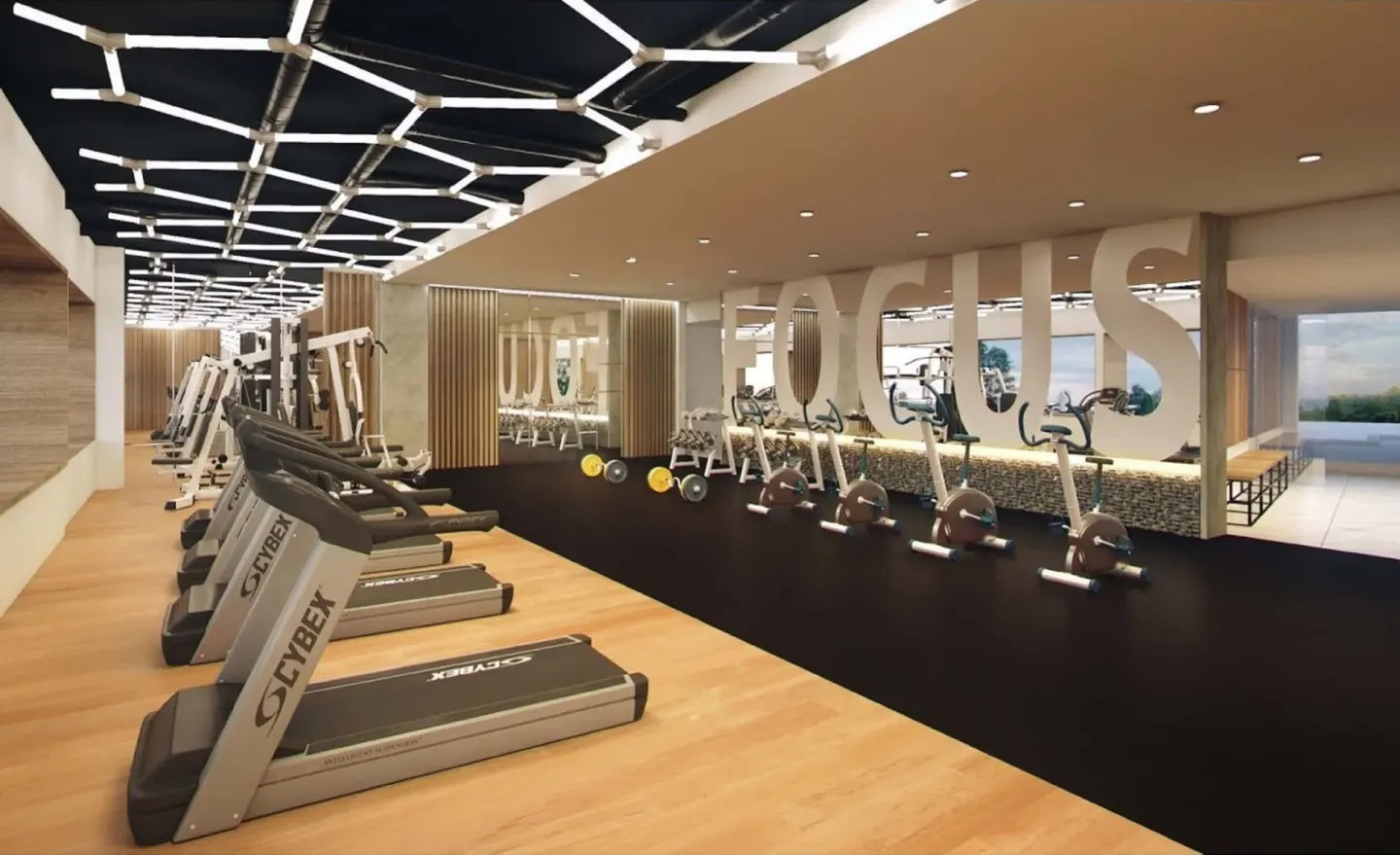 Fitness Center Cardio Strength Area Catalonia Grand Costa Mujeres Spa
