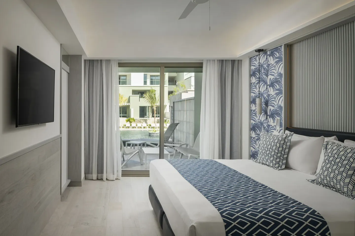 Guest Room Terrace King Bed Catalonia Grand Costa Mujeres Spa