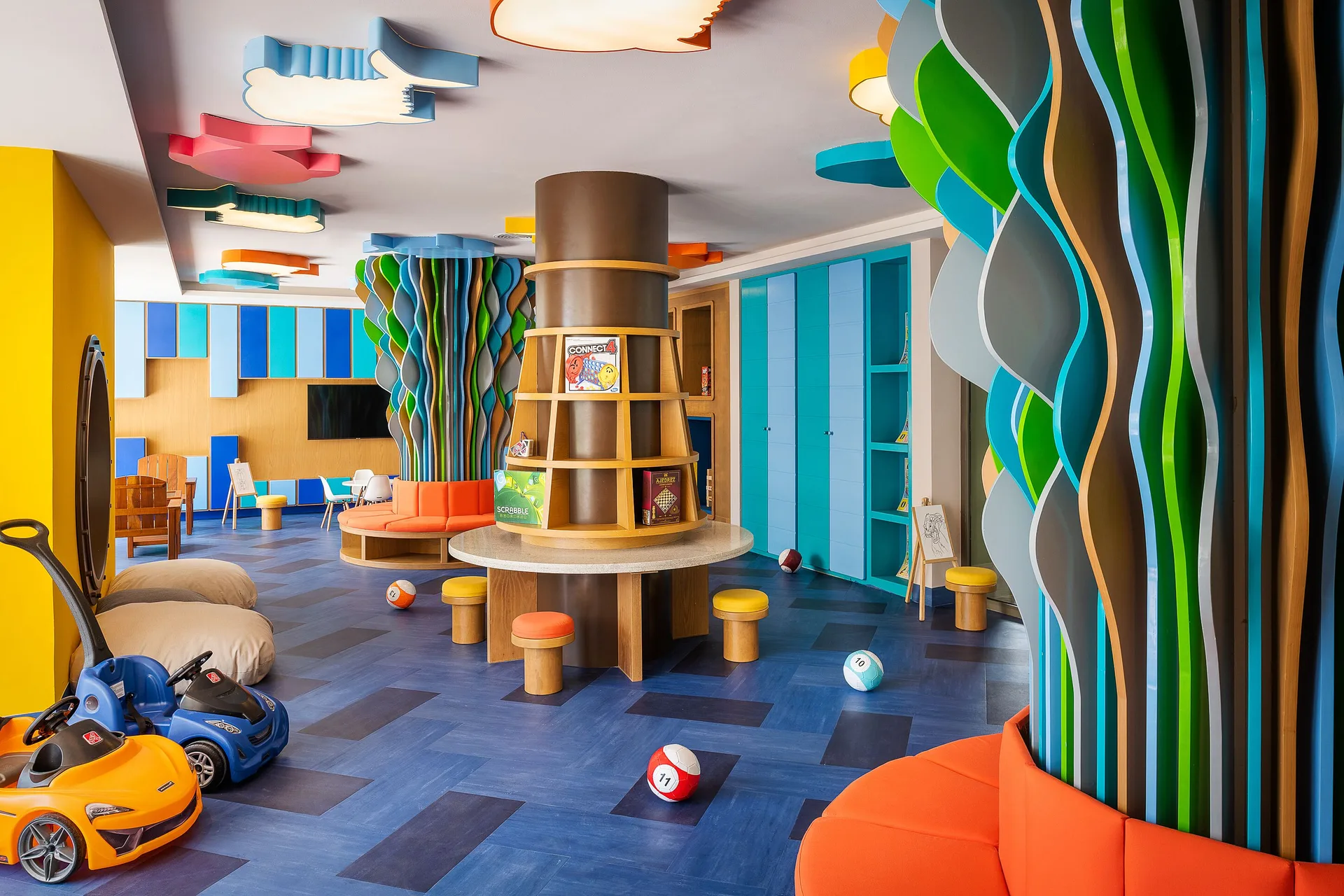 Kids Club Play Area Toy Cars Catalonia Grand Costa Mujeres Spa