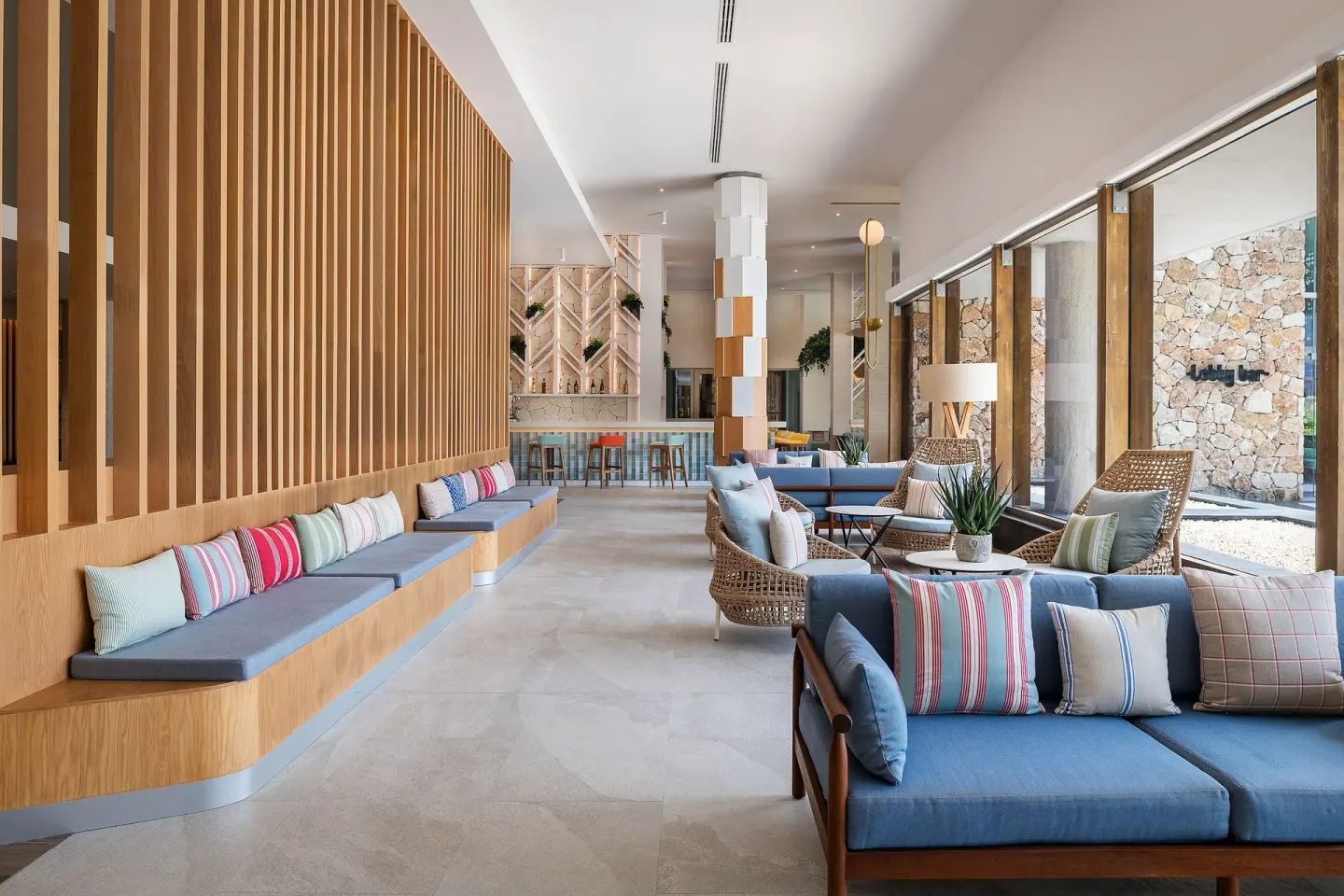 Lobby Seating Area Catalonia Grand Costa Mujeres Spa