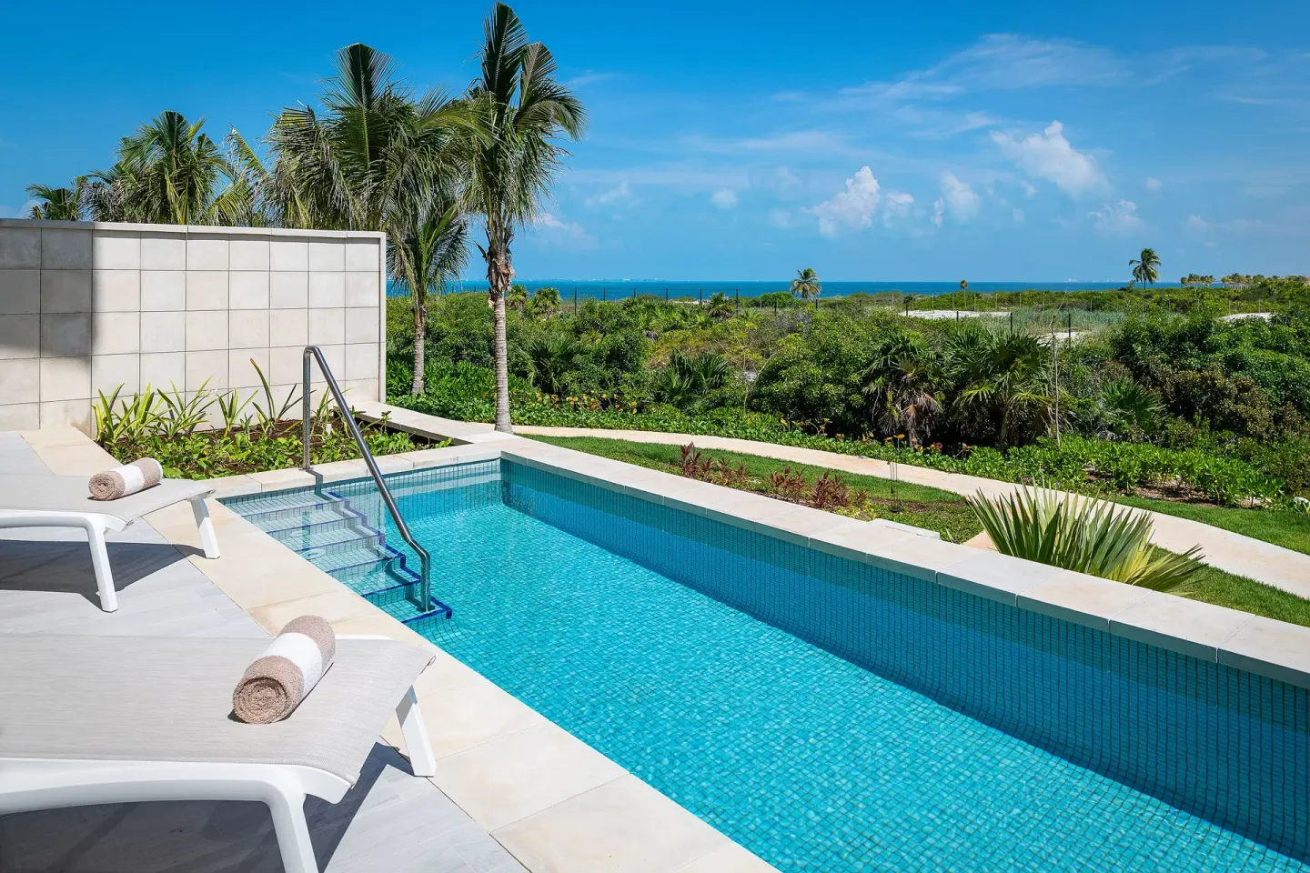 Private Plunge Pool Ocean View Catalonia Grand Costa Mujeres Spa