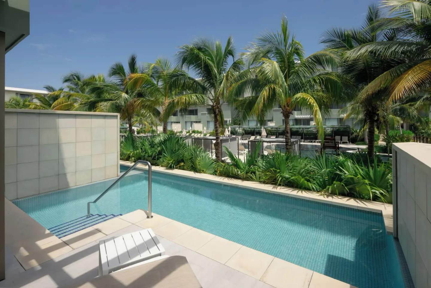Private Plunge Pool Terrace Catalonia Grand Costa Mujeres Spa