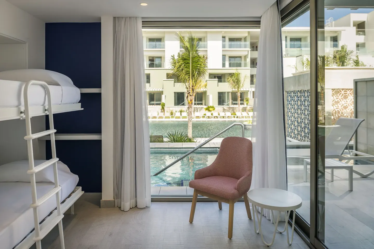 Swim Up Guest Room Bunk Beds Catalonia Grand Costa Mujeres Spa