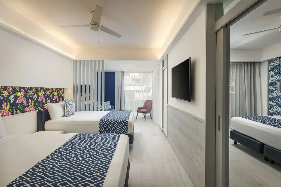 Privileged Grand Family Suite Deluxe Two Beds Tv Catalonia Grand Costa Mujeres Spa