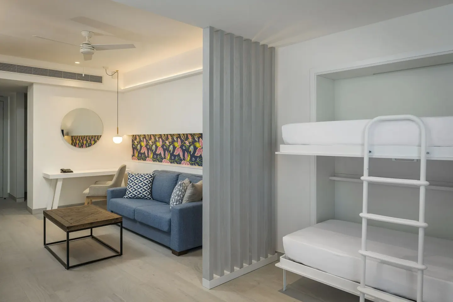 Privileged Grand Family Suite Superior Bunk Beds Lounge Catalonia Grand Costa Mujeres Spa