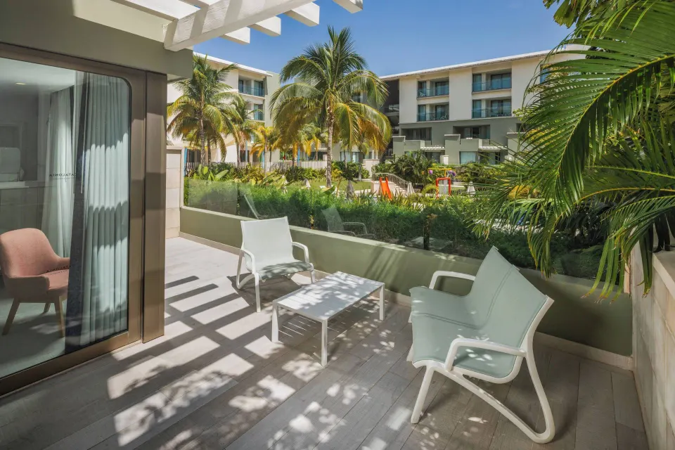 Privileged Grand Family Suite Superior Terrace Seating Catalonia Grand Costa Mujeres Spa