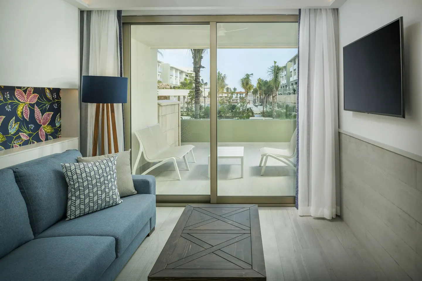 Privileged Suite Sitting Area Balcony Catalonia Grand Costa Mujeres Spa
