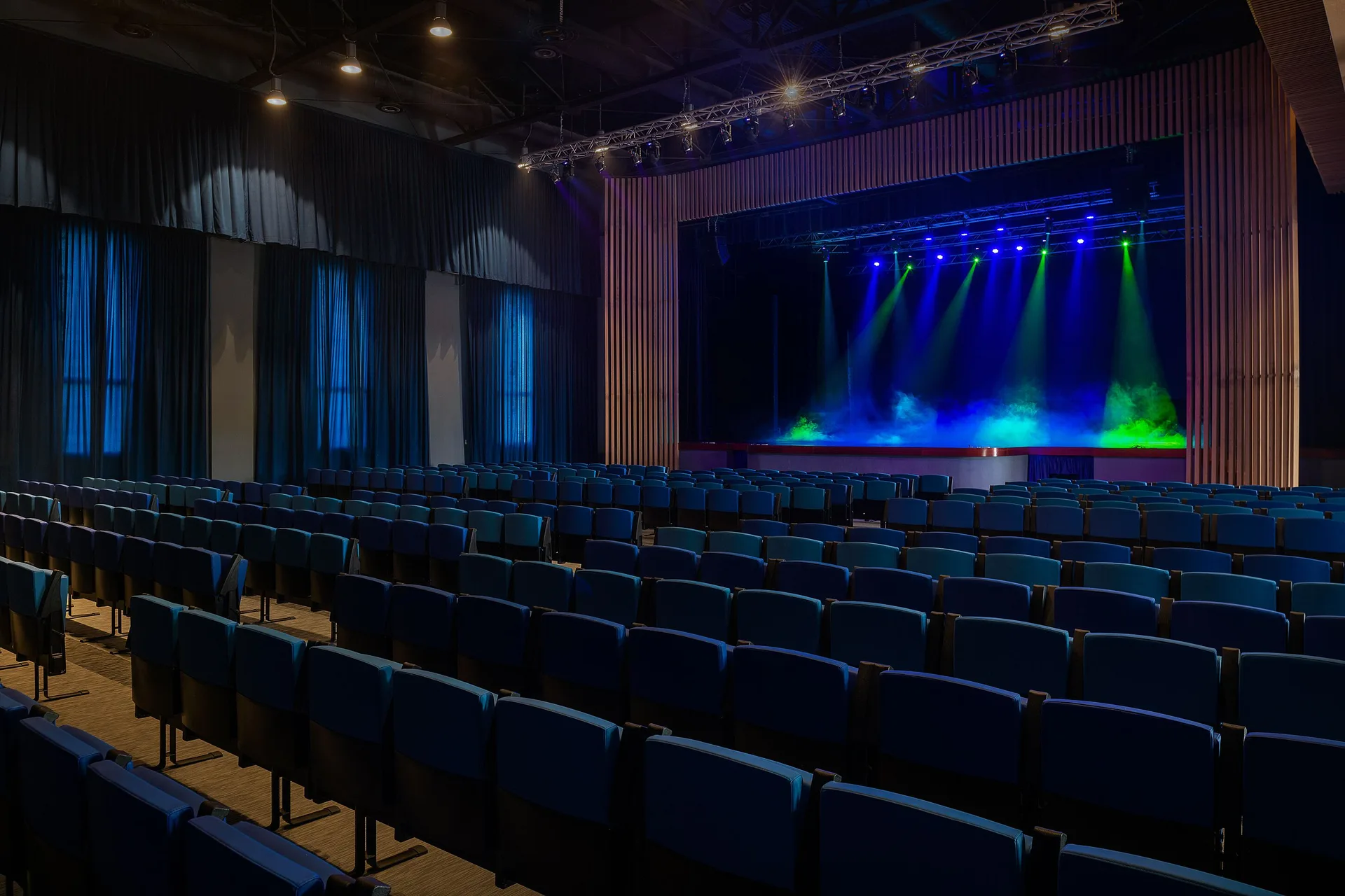 Theater Auditorium Stage Lighting Catalonia Grand Costa Mujeres Spa