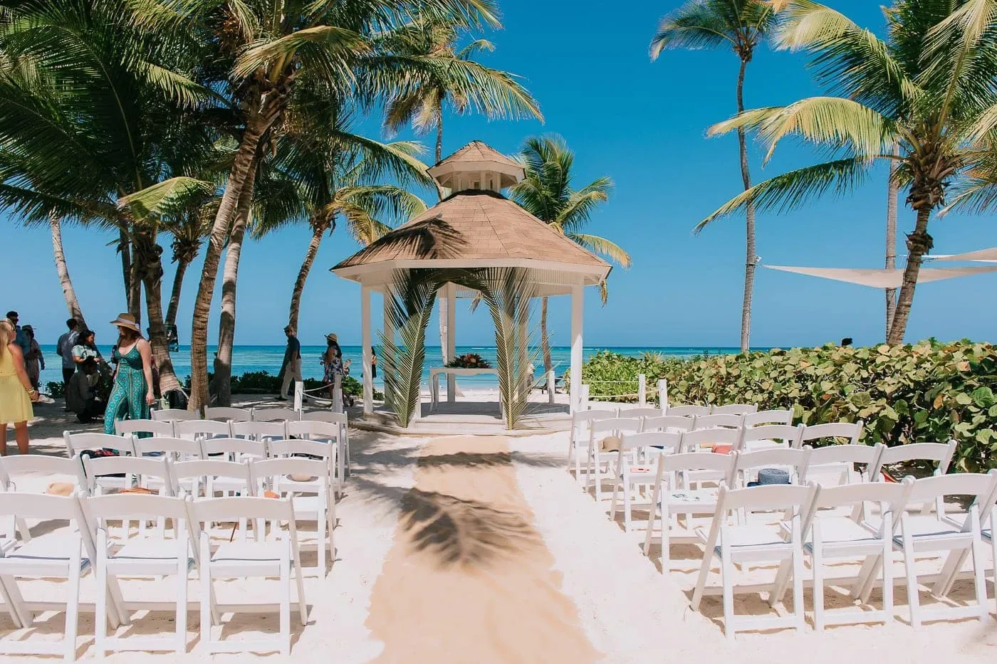 Beach Gazebo Venue at Catalonia Royal Bavaro
