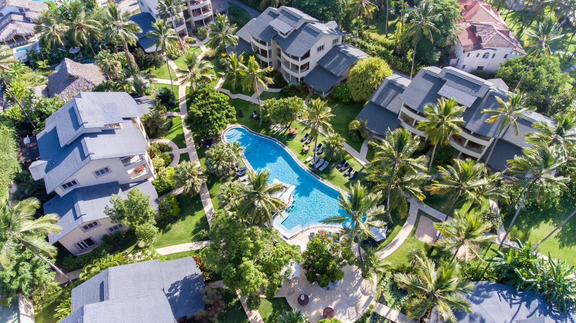 Hotel Alisei Las Terrenas beachfront hotel with tropical gardens and relaxed Caribbean style