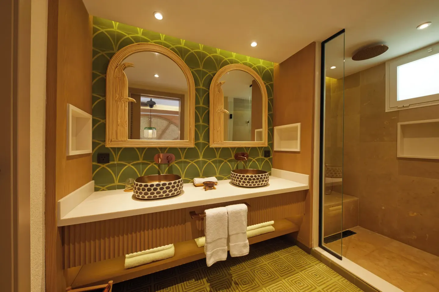Villa 2 Bedrooms bathroom with double vanity at Cayo Levantado Resort.