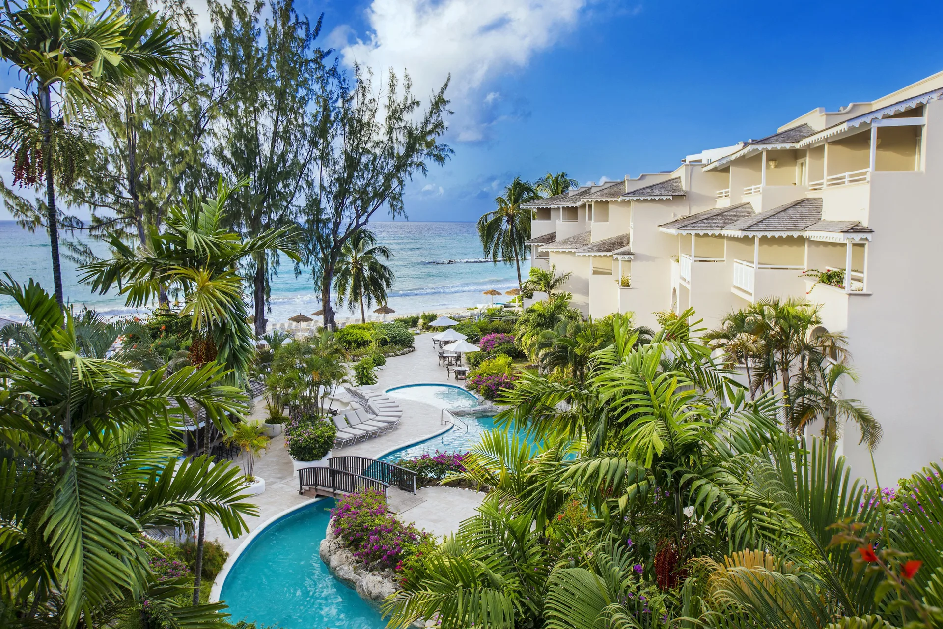 Bougainvillea Barbados beachfront resort with tropical gardens, pools and family-friendly suites