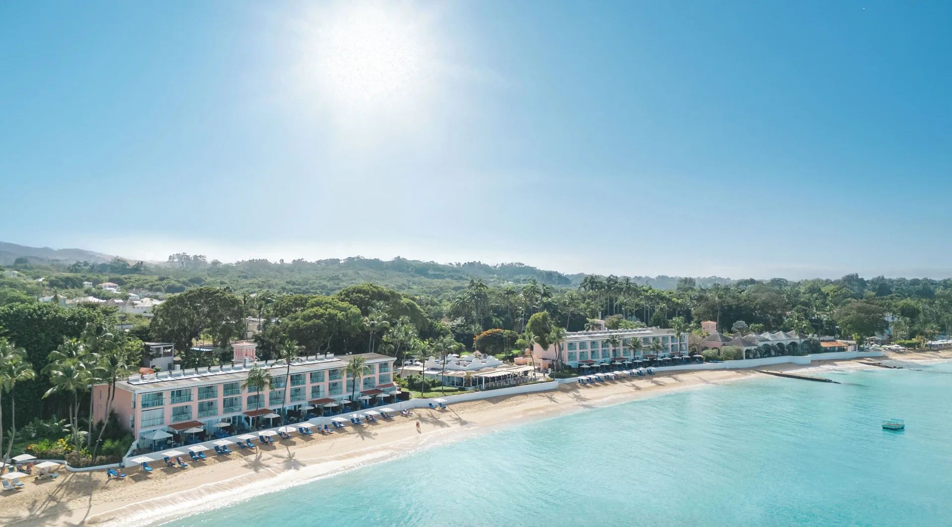 Fairmont Royal Pavilion luxury beachfront resort with elegant rooms and calm west coast setting