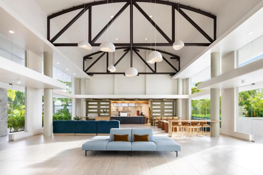 Hyatt Centric San Juan Isla Verde modern Hyatt lifestyle hotel with contemporary facade and beach-area setting in Isla Verde, San Juan, Puerto Rico.