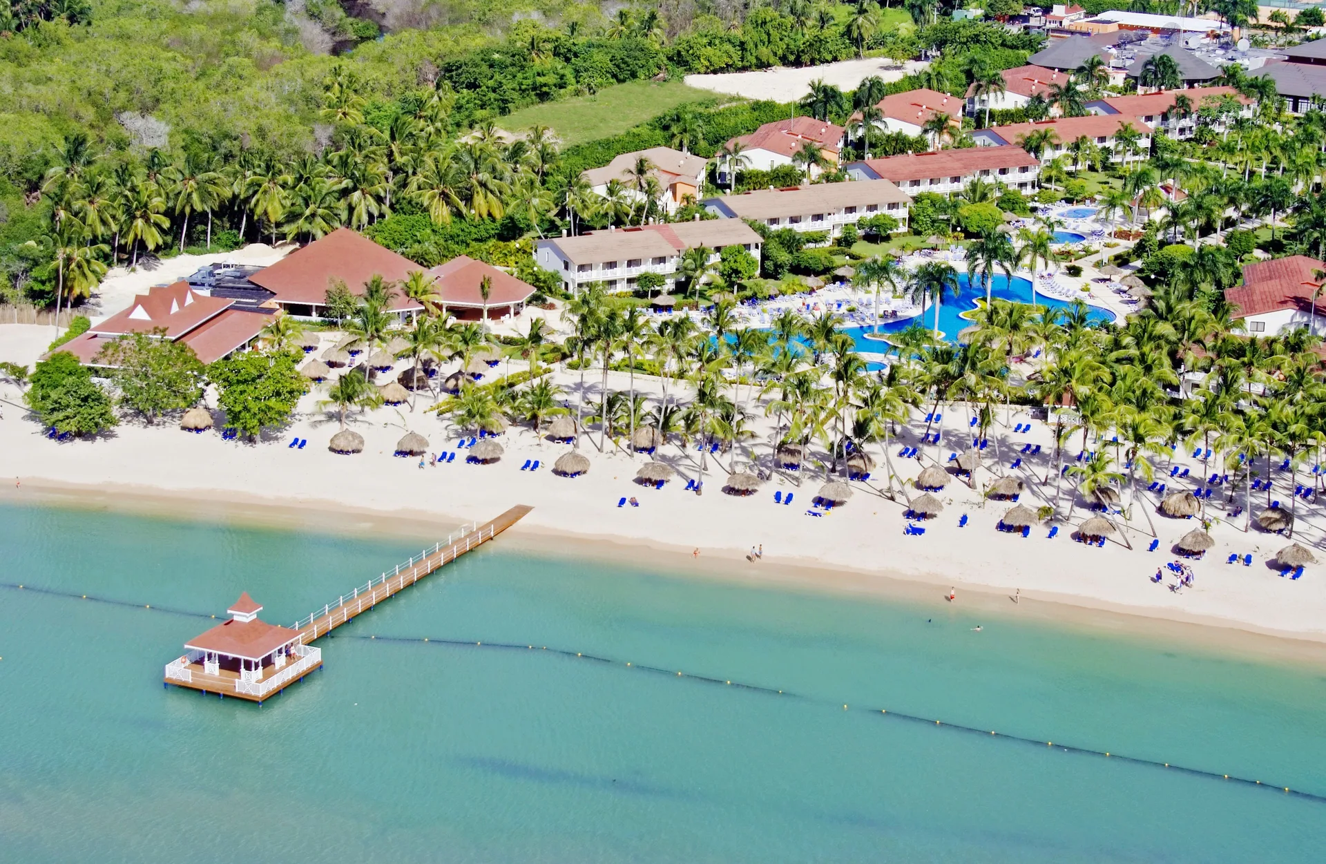 Bahia Principe Grand La Romana family all-inclusive resort with calm beach setting and tropical pools