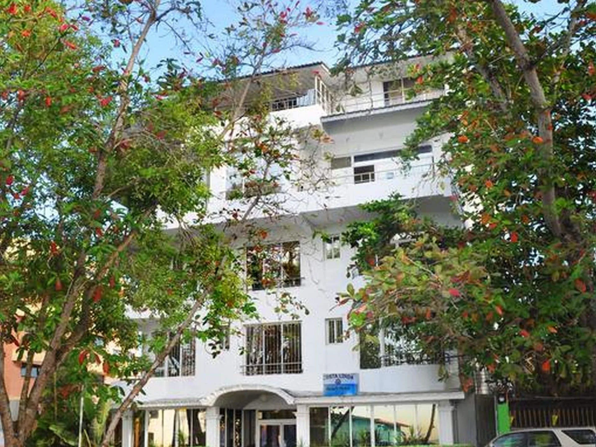 Costa Linda Beach Boca Chica Hotel casual beach hotel with simple rooms and Caribbean shoreline access
