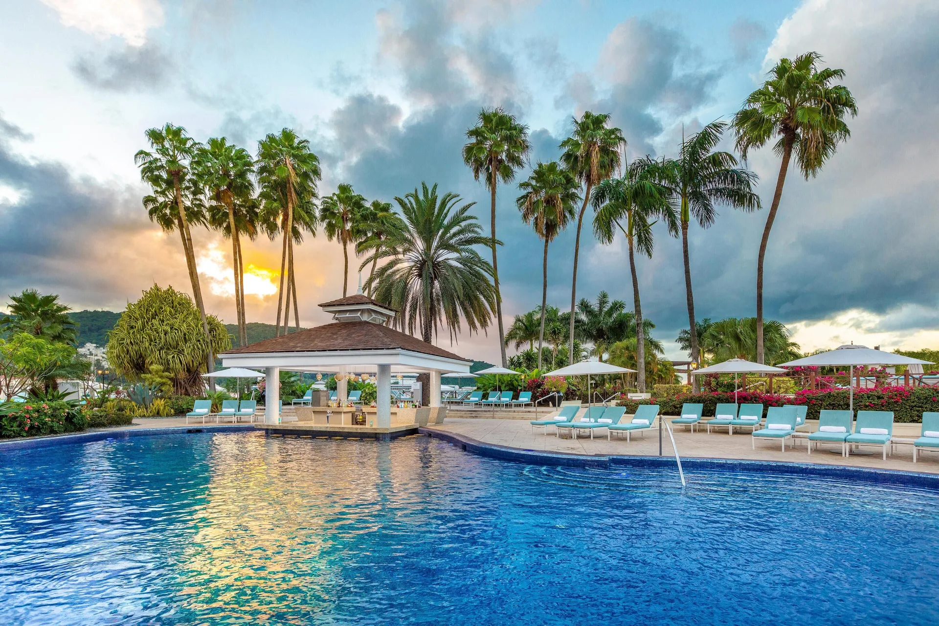 Moon Palace Jamaica all-inclusive resort in Ocho Rios with expansive pools, beachfront setting, and family-friendly amenities.