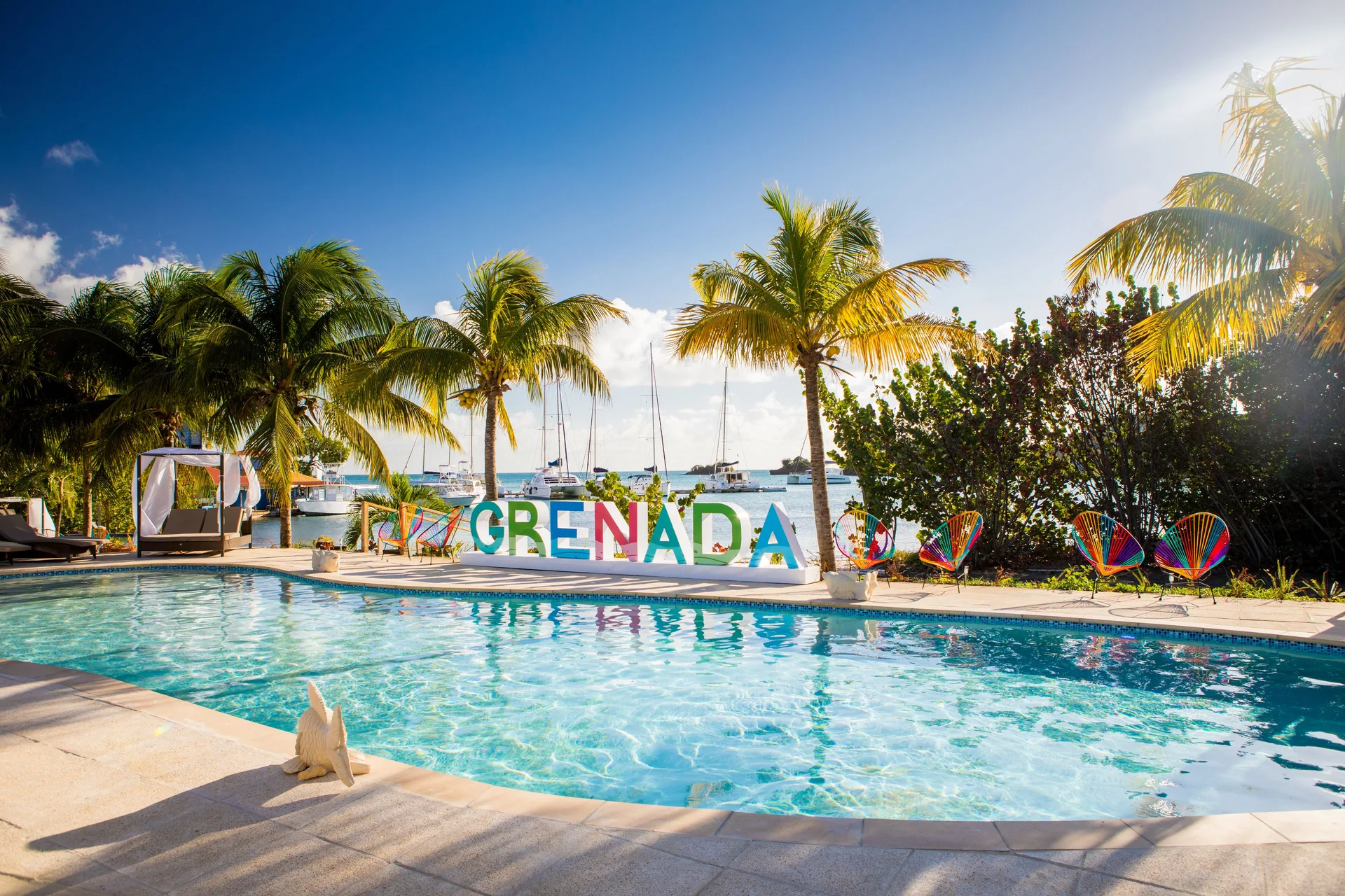 True Blue Bay Resort colorful marina hotel with waterfront views and laid-back island style