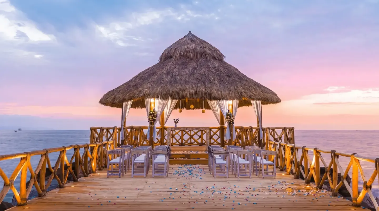 Aramara Gazebo Venue at Crown Paradise Club Puerto Vallarta