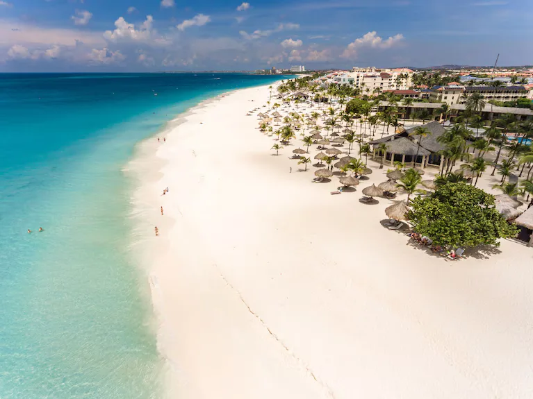 Manchebo Beach 10 Min Walk