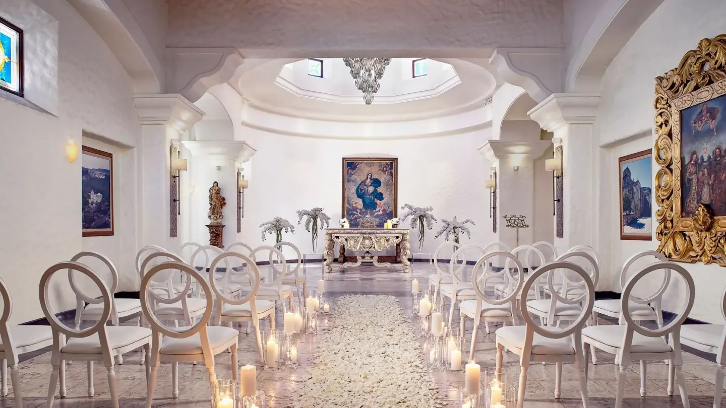 La Capilla de Nuestra Señora de Dolores (Chapel) Venue at El Encanto at Hacienda Encantada