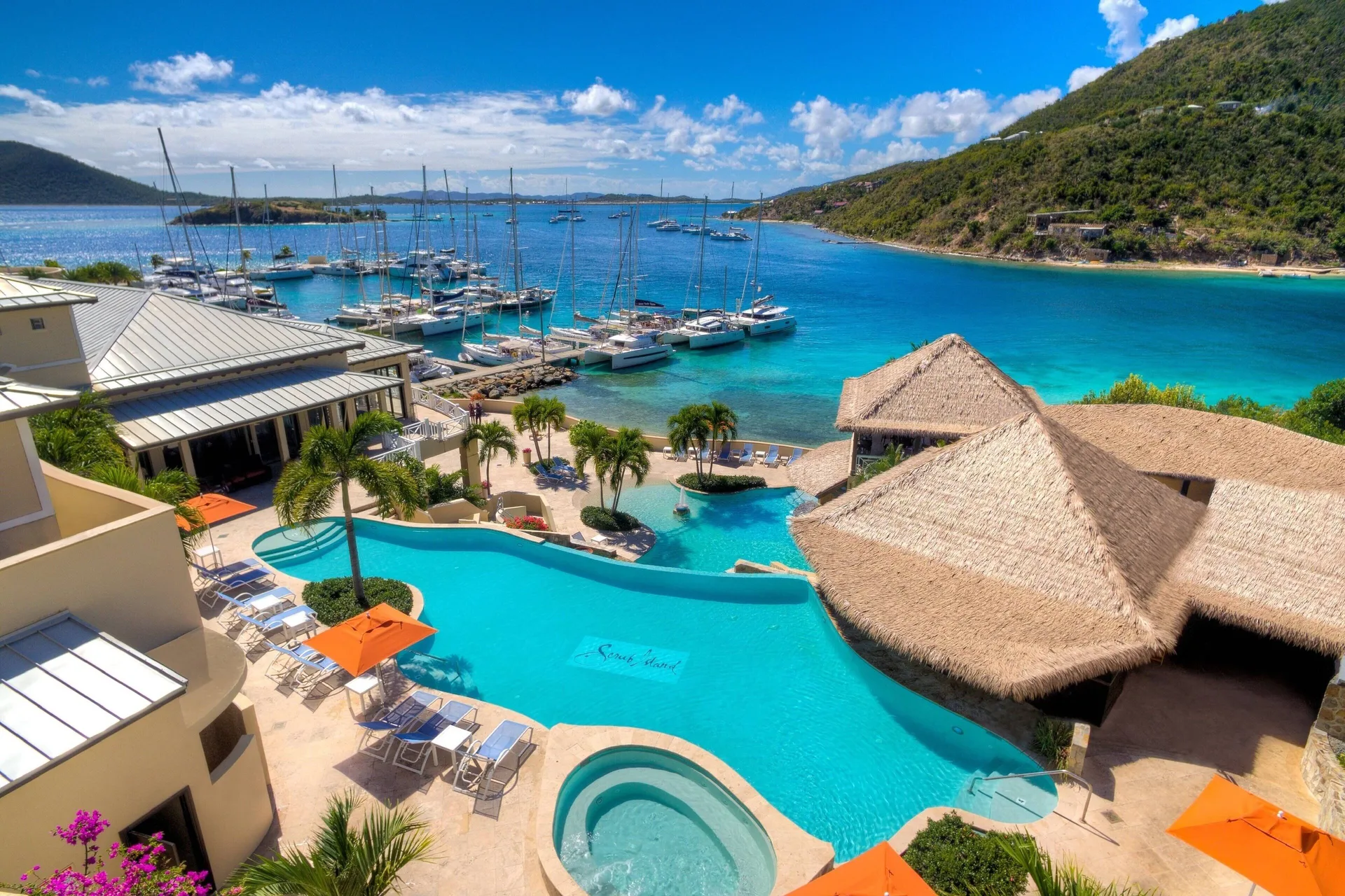 Scrub Island Resort Spa and Marina private island resort with marina, spa and luxury villas