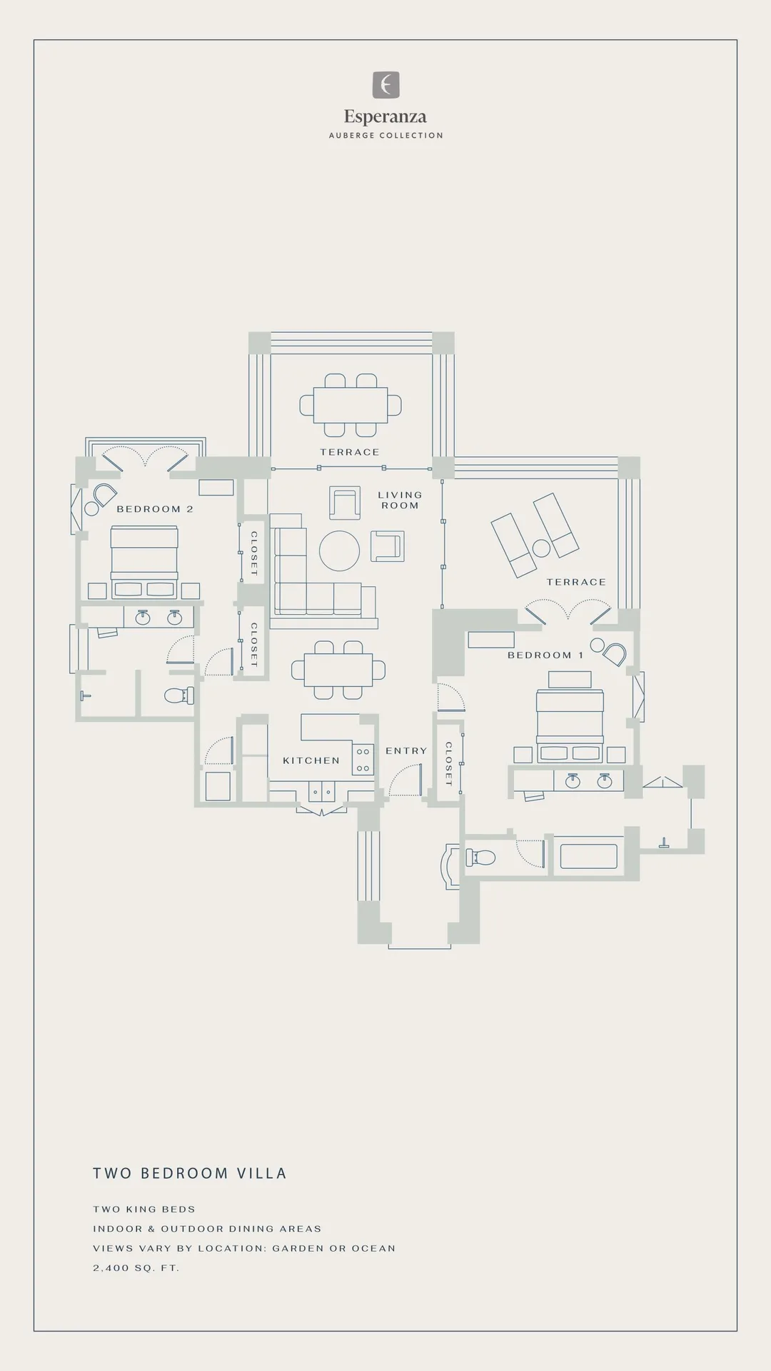 Two Bedroom Ocean View Villa Official 2
