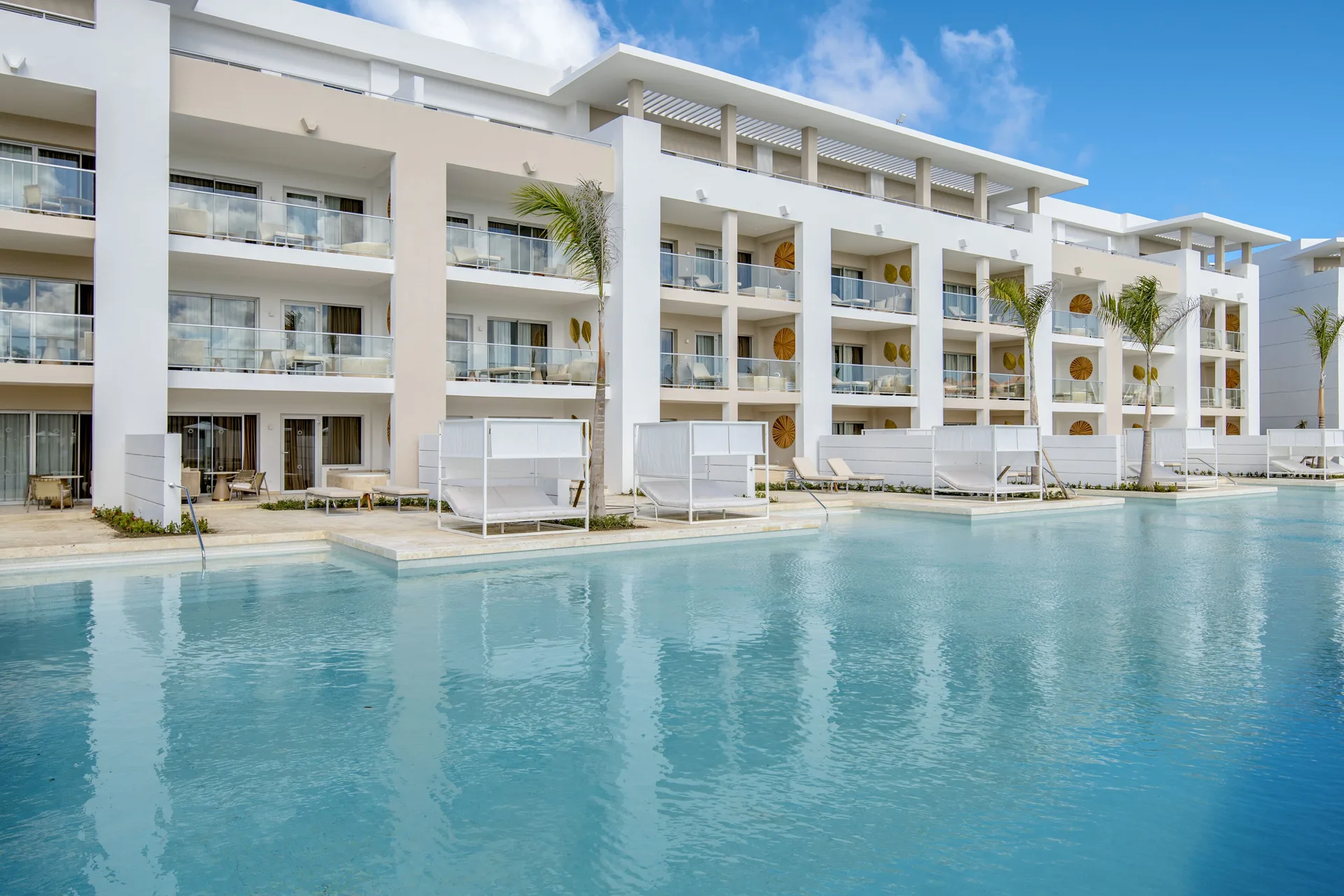 Paradisus Grand Cana all-suites all-inclusive resort with tropical pools and spacious accommodations