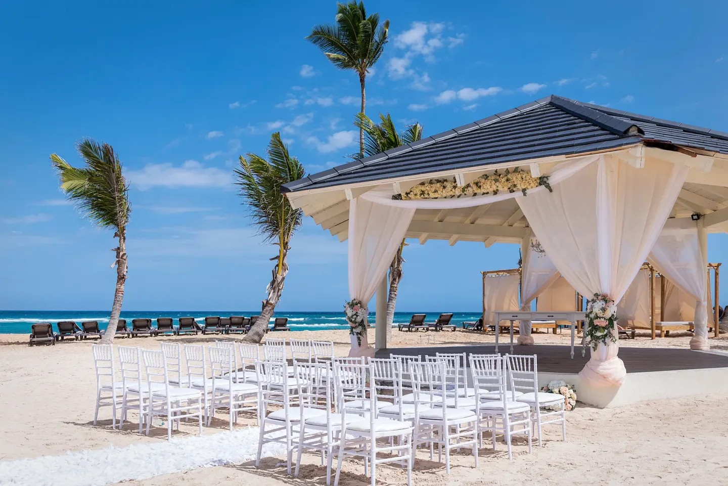Sunset Gazebo Venue at Excellence Punta Cana