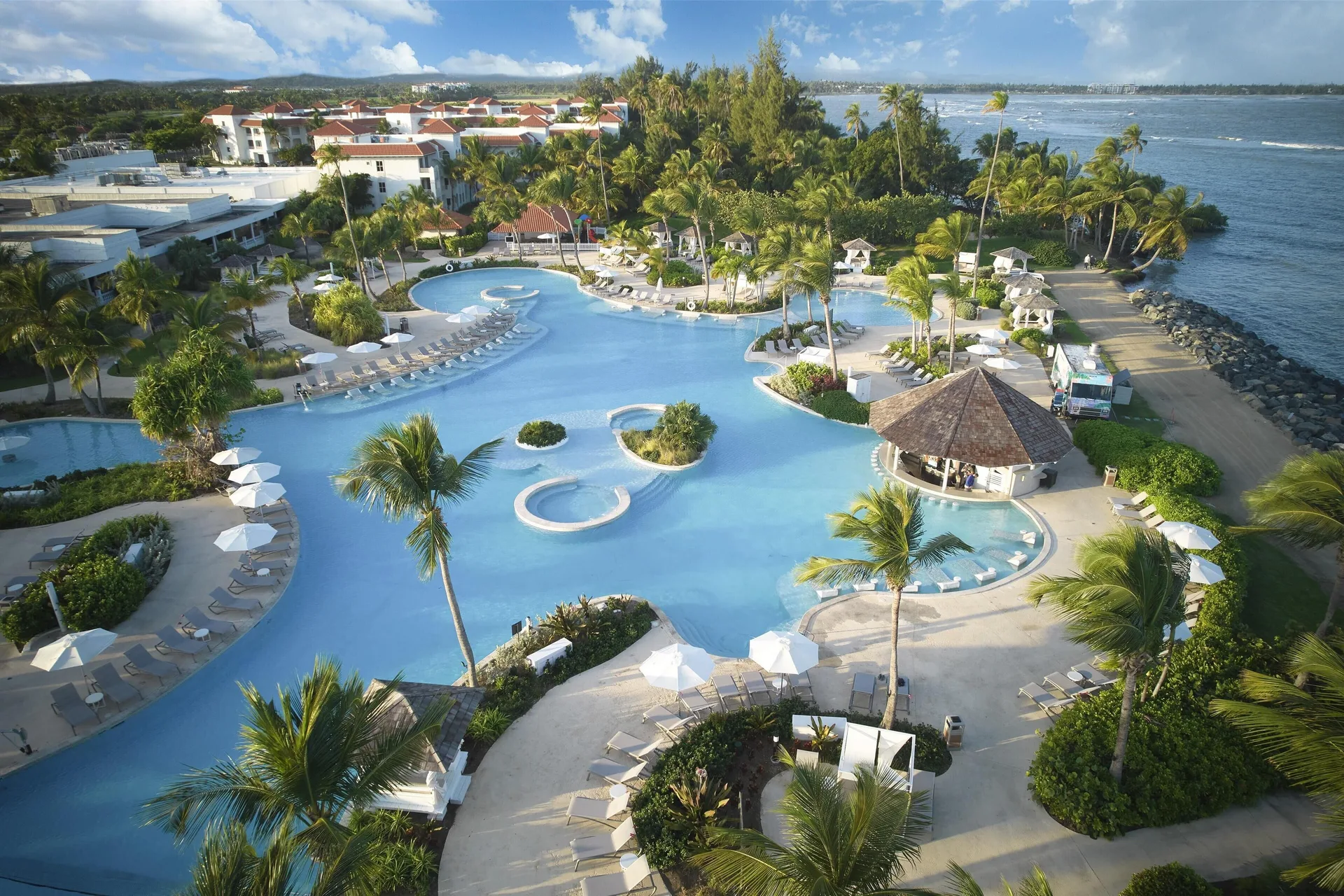 Hyatt Regency Grand Reserve Puerto Rico oceanfront resort with golf setting and expansive pools