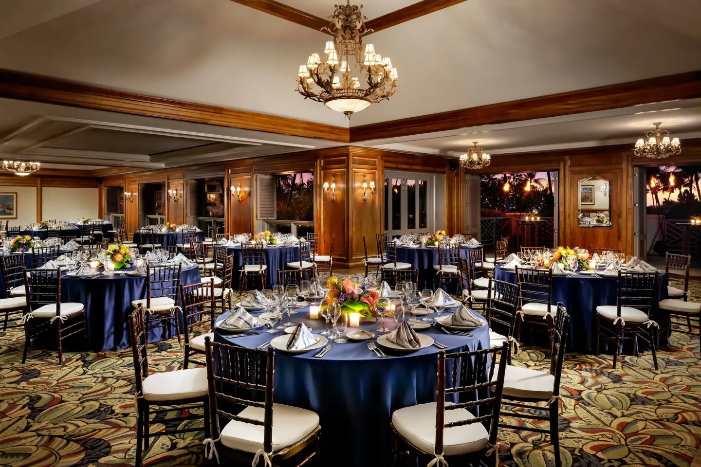 Kilohana Room and Garden Venue at Fairmont Orchid