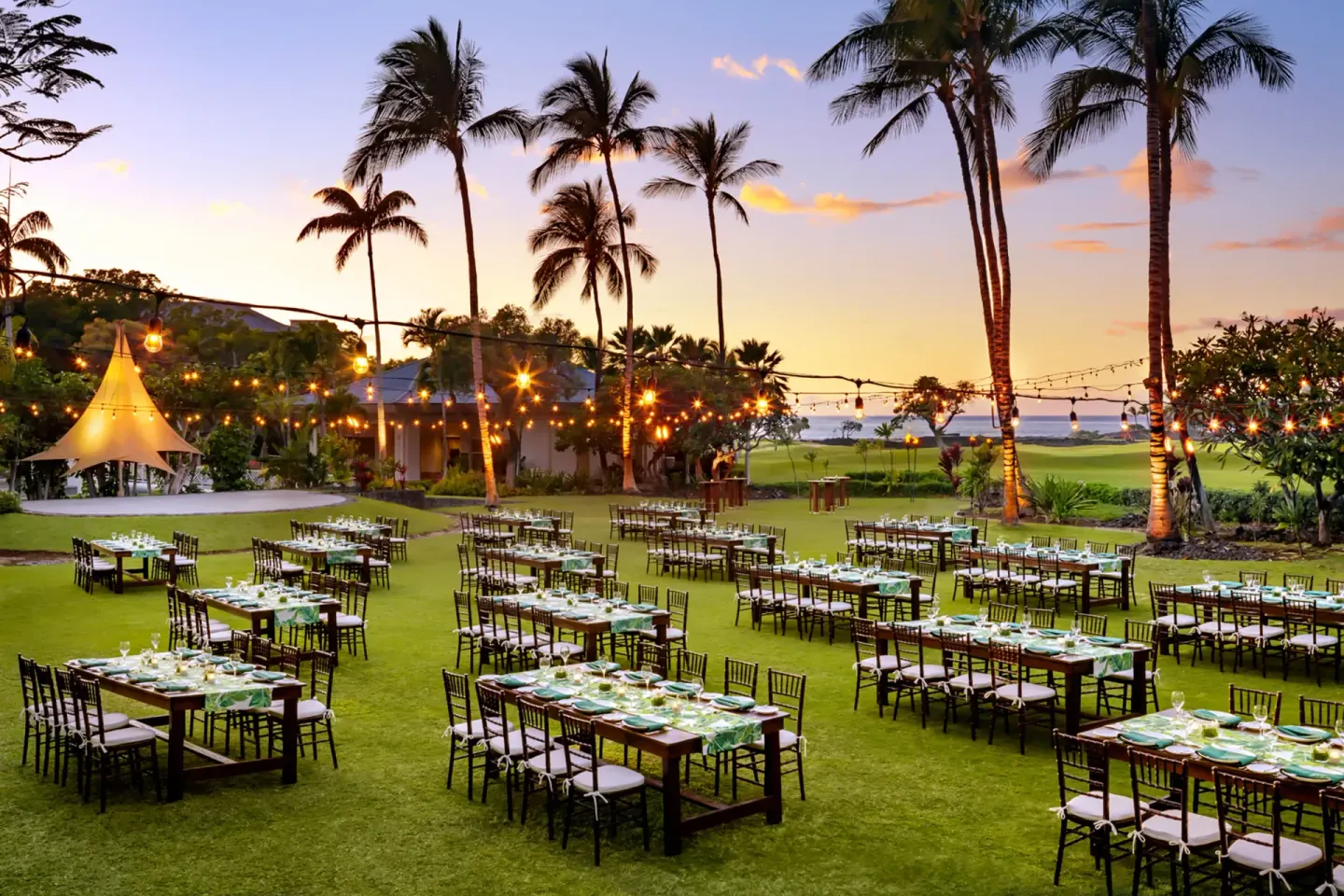 Wailana Garden Venue at Fairmont Orchid