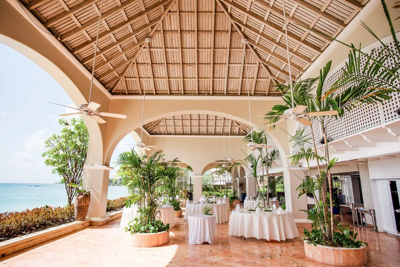 Sky Wedding Terrace Venue at Fairmont Royal Pavilion